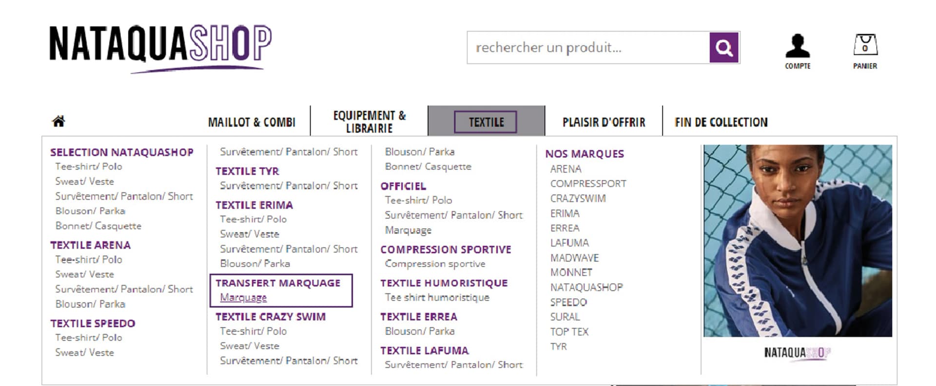 Interface de commande personnalisation